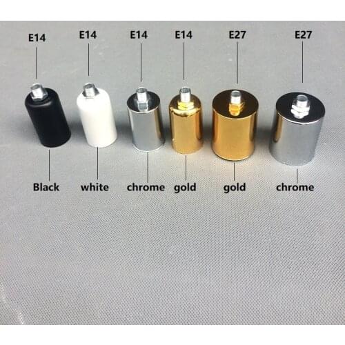 4pieces/lot2pcs E27 / E14 screw lampholder ceramic e27 lamp base with lamp cup DIY lighting accessories lighting accessories