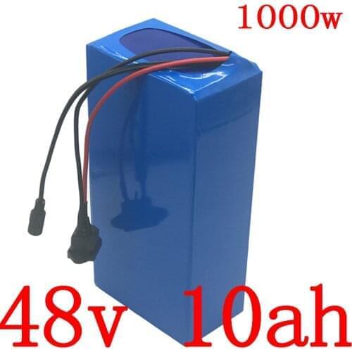 48V battery pack 48V 500W 750W 1000W electric scooter battery 48V 10AH lithium battery 48V electric bicycle battery with charger