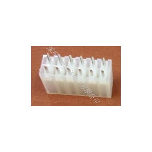 Free shipping 5569 5557 2X6PIN 12PIN double socket 2*6PIN 4.2MM flat needle needle spacing 20PCS/LOT