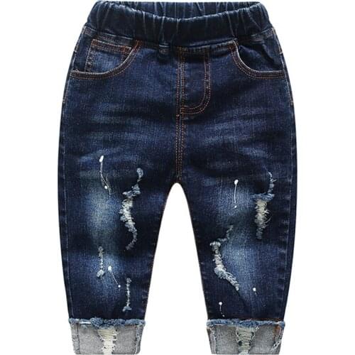 Chumhey 0-5T Baby Jeans Boys Clothes enfant jean Girls Jeans Spring Autumn Stretchy Denim trousers Toddler Clothing Babe Pants