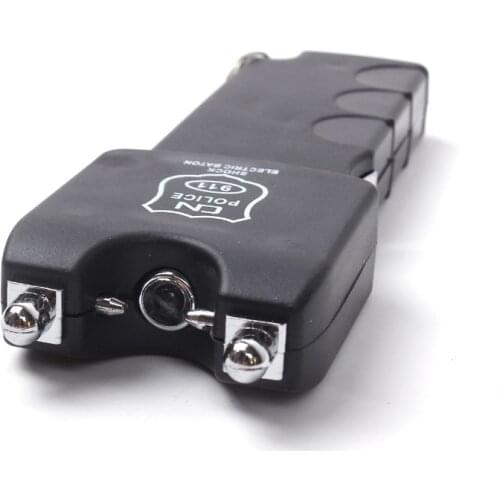 Hot sale electric shock stick man funny April Fools Day electric toy with flashlight outdoor lighting supplies