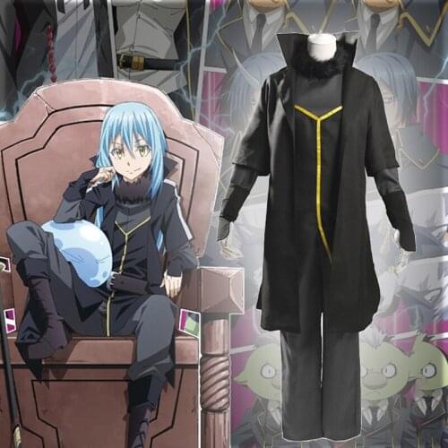 Anime Comic That Time I Got Reincarnated as a Slime Cosplay costumes Rimuru Tempest Cosplay Costume Uniforms Suits Clothes hot