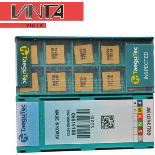 Cemented carbide CNC blade Steel pipe eight-sided burr blade scraper SNG45270R TT5100 Blade tool accessories