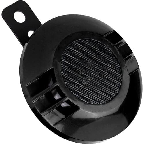 New 110dB 430HZ Loud Electric Snail Horn Loudspeaker Universal For 12V Motorcycle Car Modified Colorful Snail Horn Black