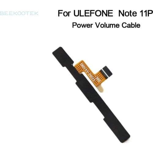 New Original Ulefone Note 11P Phone Power Volume Flex Cable FPC Parts For Ulefone Note 11P 6.55inch Smartphone