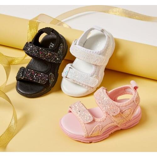 PatPat Toddler / Kid Sequined Velcro Closure Sandals