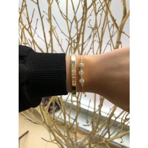 Special Design 2 Pcs Mixed Bangle Set for Women