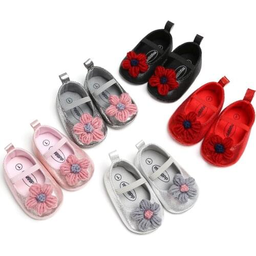 Baby First Walkers Clothing Kids Infant Newborn Baby Boy Girl Unisex Soft Sole Crib Shoes Flower Cotton Prewalker Shoes