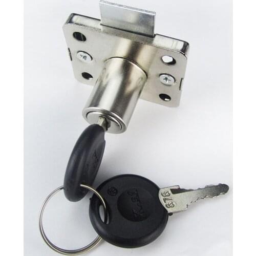 Drawer Lock Furniture Desk Cabinet Locker Lock 16mm Lock Core With Two Keys