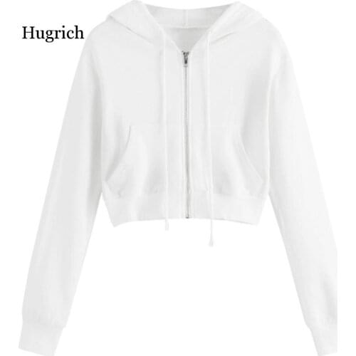 Women Hoodies Sweatshirts Women Casual Long Sleeve Zipper Pocket Shirt Hooded Sweatshirt Fashion Sweatshirt Women Hoodies