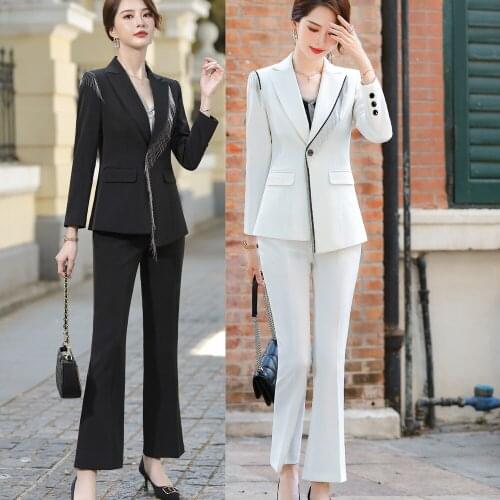 Suit Jacket Womens Spring and Autumn Design Sense Niche Winter Korean Fashion Temperament Office Wear Suit Autumn and Winter