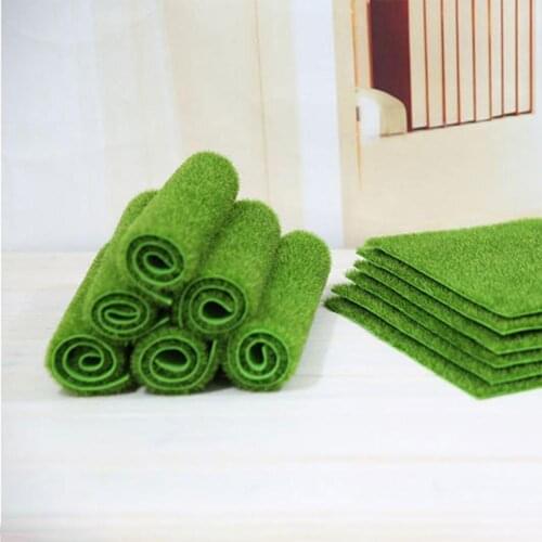 2 Size Innovative Micro Landscape Artificial Grass Landscape Home Accessories Aquarium Decoration Artificial Lawn Garden Real To