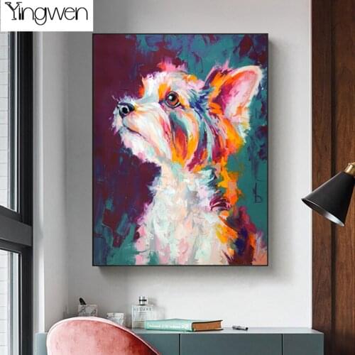 5D Diy Full Diamond Embroidery Abstract Cute Animal Reliable Dog Diamond Painting Cross Stitch Kit Image Home Decor Wall Art