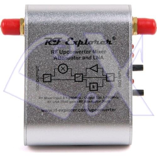 Freeshipping RF Explorer Upconverter signal converter amplifier attenuator mixer