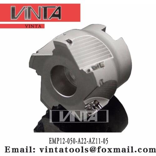 Free shipping EMP12-050-A22-AZ11-05 Indexable Milling cutter matched AZGT113504PDER carbide insert