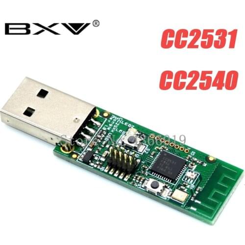 Wireless Zigbee CC2531 CC2540 Sniffer Bare Board Packet Protocol Analyzer Module USB Interface Dongle Capture Packet Module