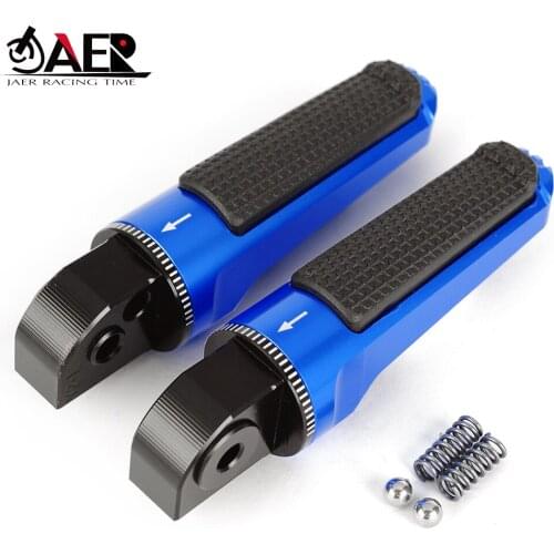 CNC Motorcycle Rear Passenger Foot Pegs Pedals for Yamaha YZF R6 2003-2020 R1 2002-2020 R1M 2017-2020 Motorbike Footrest Pedal