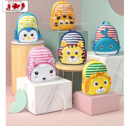 Children Backpack Cute Kid Baby Toddler Kindergarten Schoolbag 3D Cartoon Animal Bag Rucksack Shoulder Baby Gift For Toddler