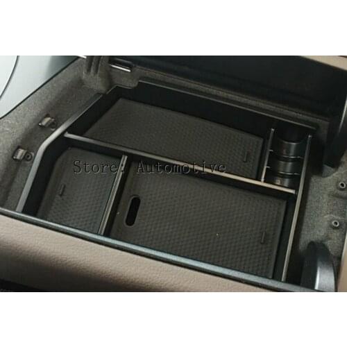 For Mercedes Benz ML GL GLE GLS Class C292 W166 Central Armrest Storage Box Container Tray Organizer Accessories Car-Styling LHD