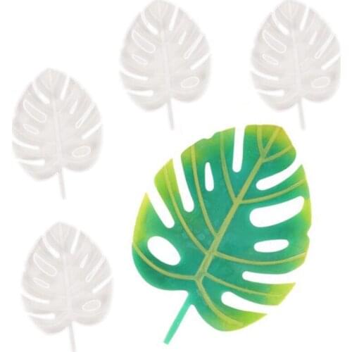 Hot Silicone Resin Molds, 1Pcs Large Resin Tray Mold + 4Pcs Coaster Molds, Turtle Leaf Tray and Coaster Epoxy Molds Set