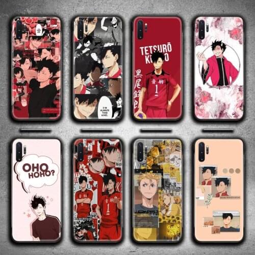 Haikyuu Kuroo Tetsurou Phone Case For Samsung Galaxy Note20 ultra 7 8 9 10 Plus lite M51 M21 M31 J8 2018 Prime