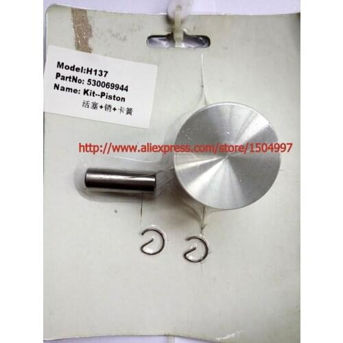 Piston Kit with Pin Rings Clips assy Set kit for H 136 137 38mm *1.5mm