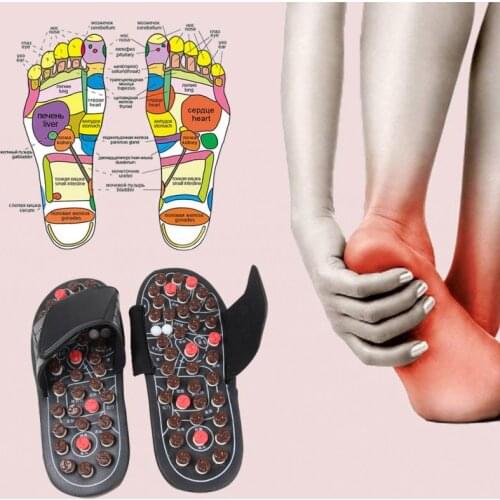 Foot Massage Slippers Health Slippers Foot Massage Pedicure Health Massages Reflexology Feet Healthy Care Product Massager Shoes
