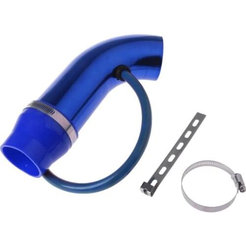 New 76mm 3\" Car Cold Air Intake Induction Pipe Kit Filter Tube System Universal