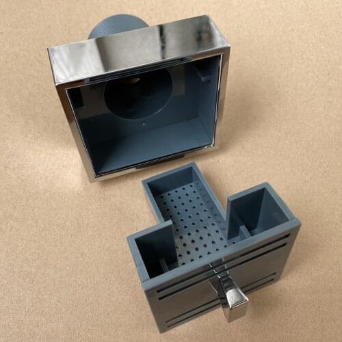 Steam port for steam shower room parts