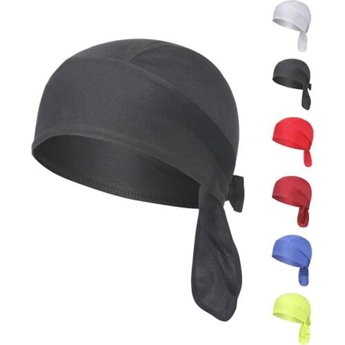 Outdoor Cycling Pirate Hat Quick-drying Sports Turban Absorbent Sweat-wicking Breathable Sunscreen Hood Pirate Turban FishingCap