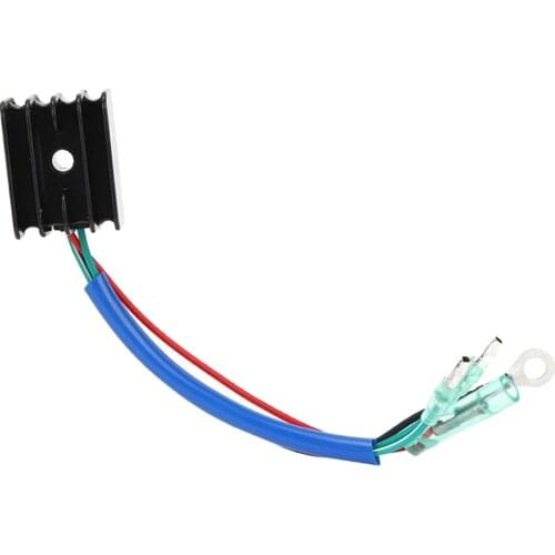 Mariner Outboard 4 Wires Voltage Regulator for Yamaha//Powertec Outboard 6HP-40HP 2/4T