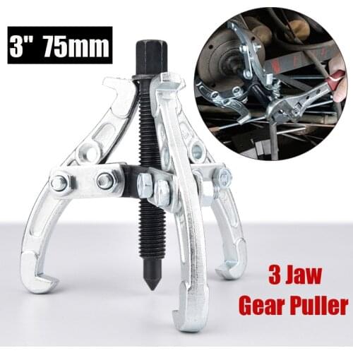 Gear/Hub Bearing Puller 3 Jaw Reversible Fly Wheel Pulley Remover Tool Tire Trim Auto Replacement Supplies