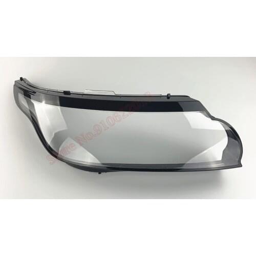 Light Caps Car Front Headlight Cover Glass Lens Shell Car Front Headlight Cover For LAND ROVER RANGE ROVER SPORT 2014-2017