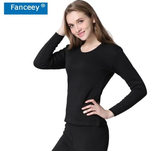 Fanceey compression clothing thermal underwear Women Quick Dry Anti microbial long johns for women second skin Thermo underwear