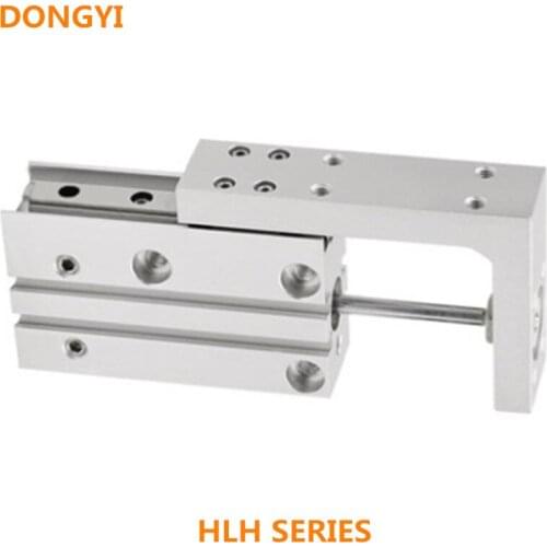 Type cylinder linear side rail bore For HLH16/20x5/10/15/20/25/30/40/50/60S