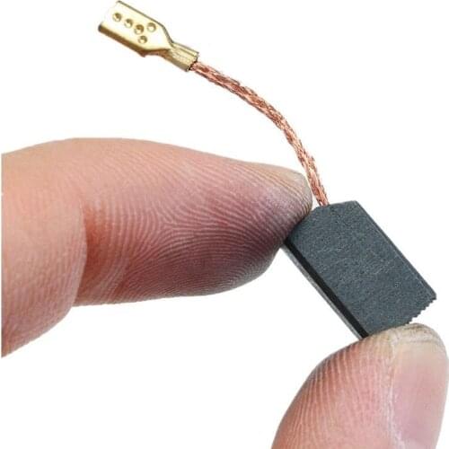 20Pcs Electric Drill Motor Carbon Brush Graphite Brushes For Angle Grinder Power Tool Accessories 6*8*14mm