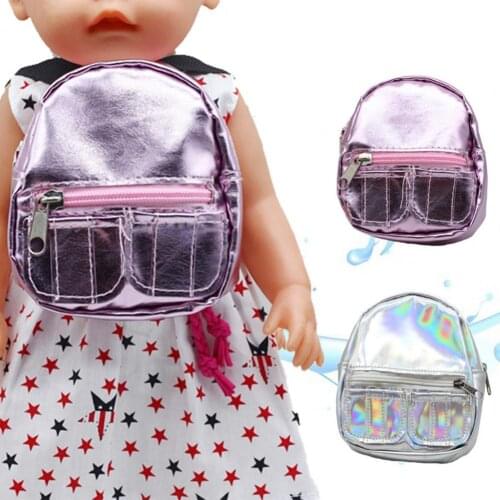 Doll Toy Adorable Handmade Fabric Fashion Double Straps Backpack for Kid Girl Peach Heart Bag
