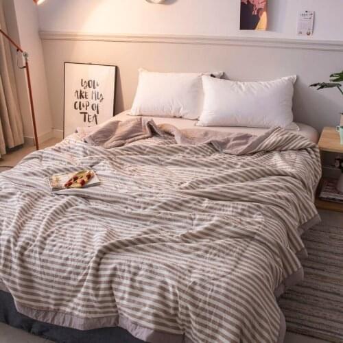 Washed cotton Four Seasons air conditioner quilt childrens blankets 150 × 200 double bed quilt bedding article bedspread