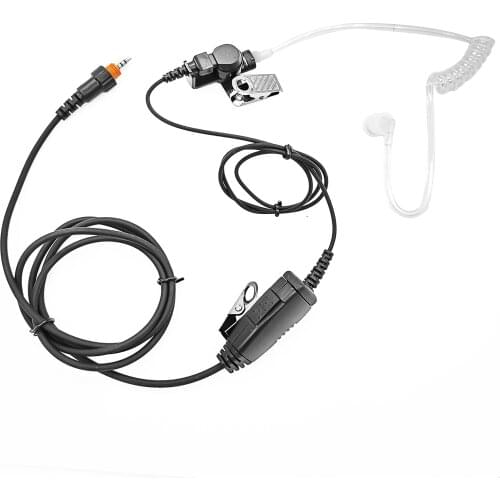 1 Pin Air Tube Earpiece with PTT Mic for Motorola Radios CLP1010 CLP1040 CLP1060 (CLP 1010 1040 1060)