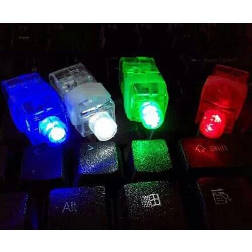 10 Pcs LED Light Up Flashing Finger Rings Glow Party Favors Kids Children Toys Party concerts must-have Electronic Toys