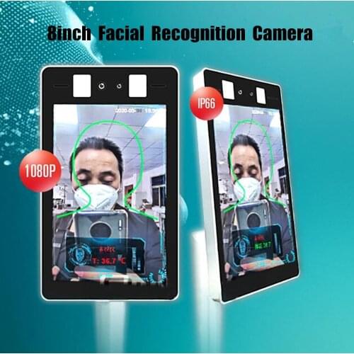 AI Thermal Camera Face Recognition Body Temperature Detect Monitoring Camera Voice Alarm Facial Access Control Time Attendance