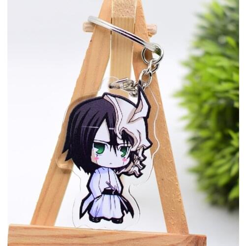 Bleach Keychain Anime Acrylic Cartoon Keyring WL0520