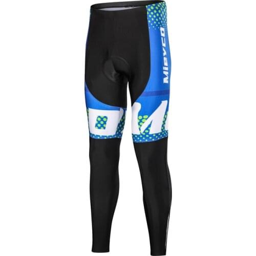 Men Cycling Pants 5D Gel Pad Shockproof MTB Compression Tight Culotte Ciclismo Hombre Racing Trousers High Elasticity Breathable