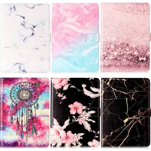 Marble Print PU Leather Flip Wallet Case For Apple iPad Mini 1 2 3 Cases W/Stand Cover For ipad Mini1 mini2 mini3