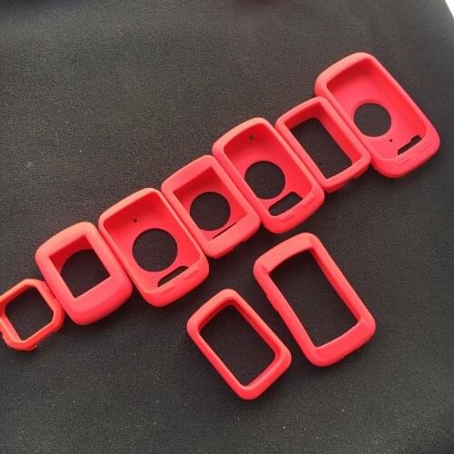 Garmin edge 25/500/510/520/810/820/1000 Outdoor Cycling computer Silicone Protect Case+LCD Screen Film For HOT SALE 310/530 Red