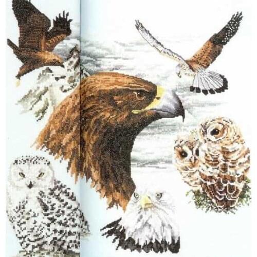 Flying Eagle Atlas of Eagle 48-48 .cross stitch sets Counted Cross Stitch Cross Stitch Kits Embroidery Needlework Sets