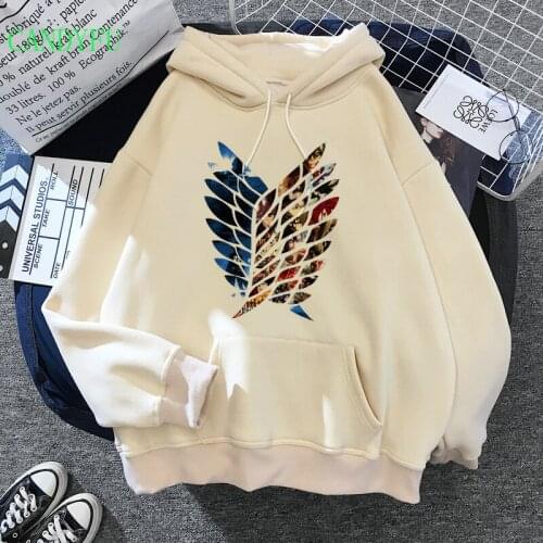 Hoodies Men Hip Hop Shingeki No kyojin Vintage Male Hip Hop Hoodies Attack An Ttan Funny Cartoon Hoodie Harajuku Sweatshirt
