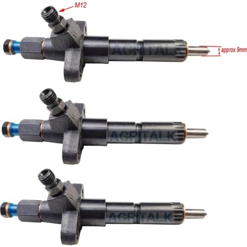 Set of fuel injectors suitable for Changchai engine ZN390T / ZN490BT, part number
