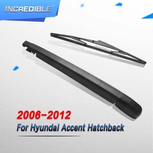 INCREDIBLE Rear Wiper & Arm for Hyundai Accent Hatchback 2006 2007 2008 2009 2010 2011 2012