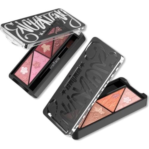 Enchanting Flame Dance Eye Shadow Palette Four Seasons Eye Shadow Shining Film Fancy Makeup Delicate Dress Easy Make Up